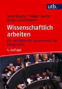 Vorderes Coverbild Wissenschaftlich arbeiten