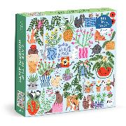 Vorderes Coverbild Cats in the Houseplants 500 Piece Puzzle