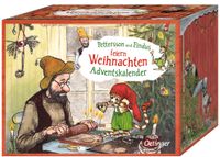 Vorderes Coverbild Pettersson und Findus feiern Weihnachten. Adventskalender