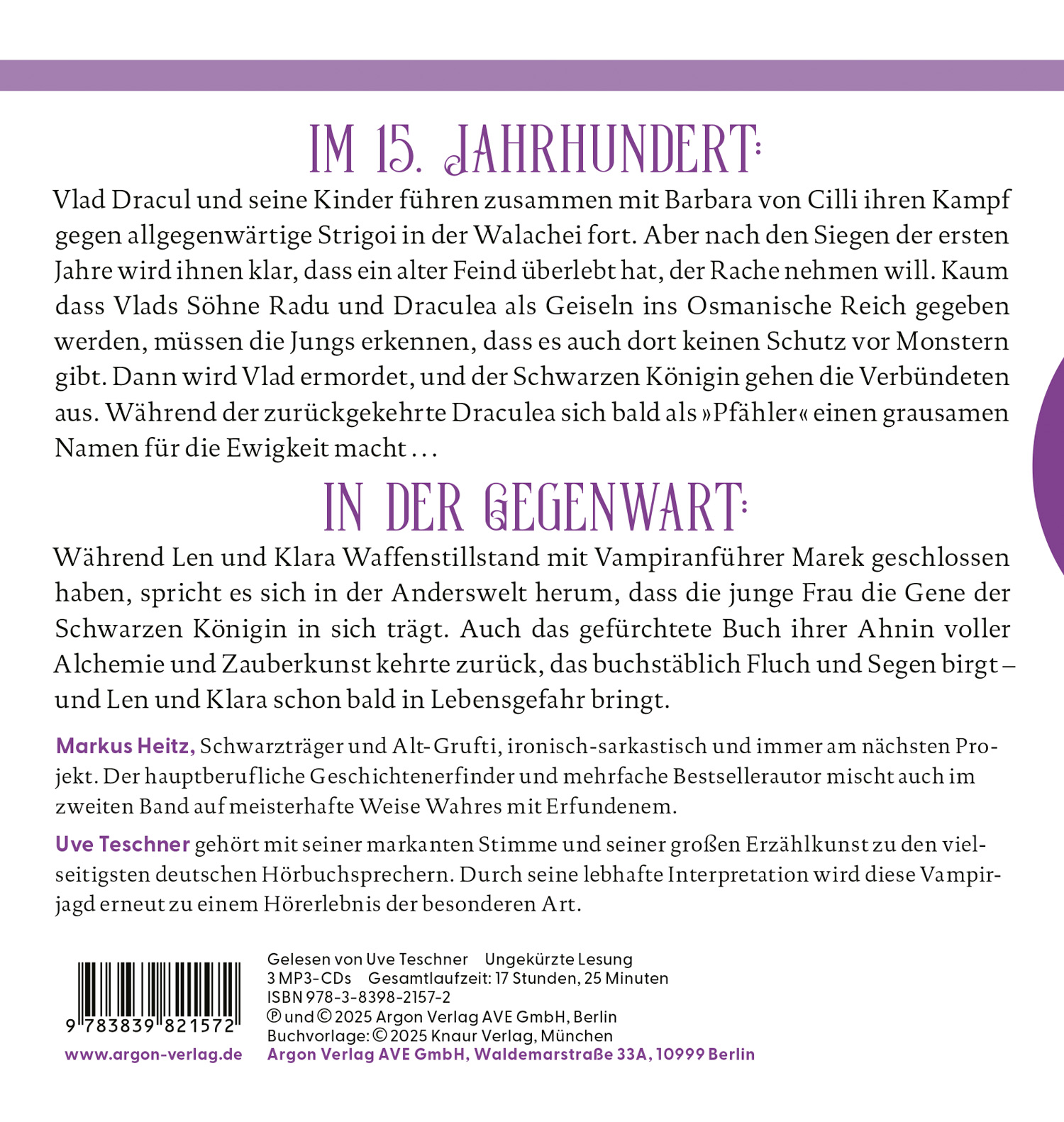 Rückseitencover Die Schwarze Königin II