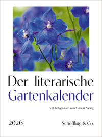 Vorderes Coverbild Der literarische Gartenkalender 2026