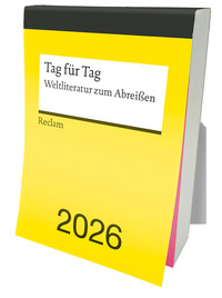 Vorderes Coverbild Tag für Tag. Weltliteratur zum Abreißen 2026