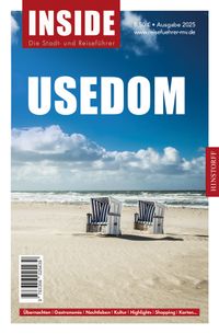 Vorderes Coverbild Usedom INSIDE 2025