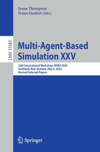 Vorderes Coverbild Multi-Agent-Based Simulation XXV