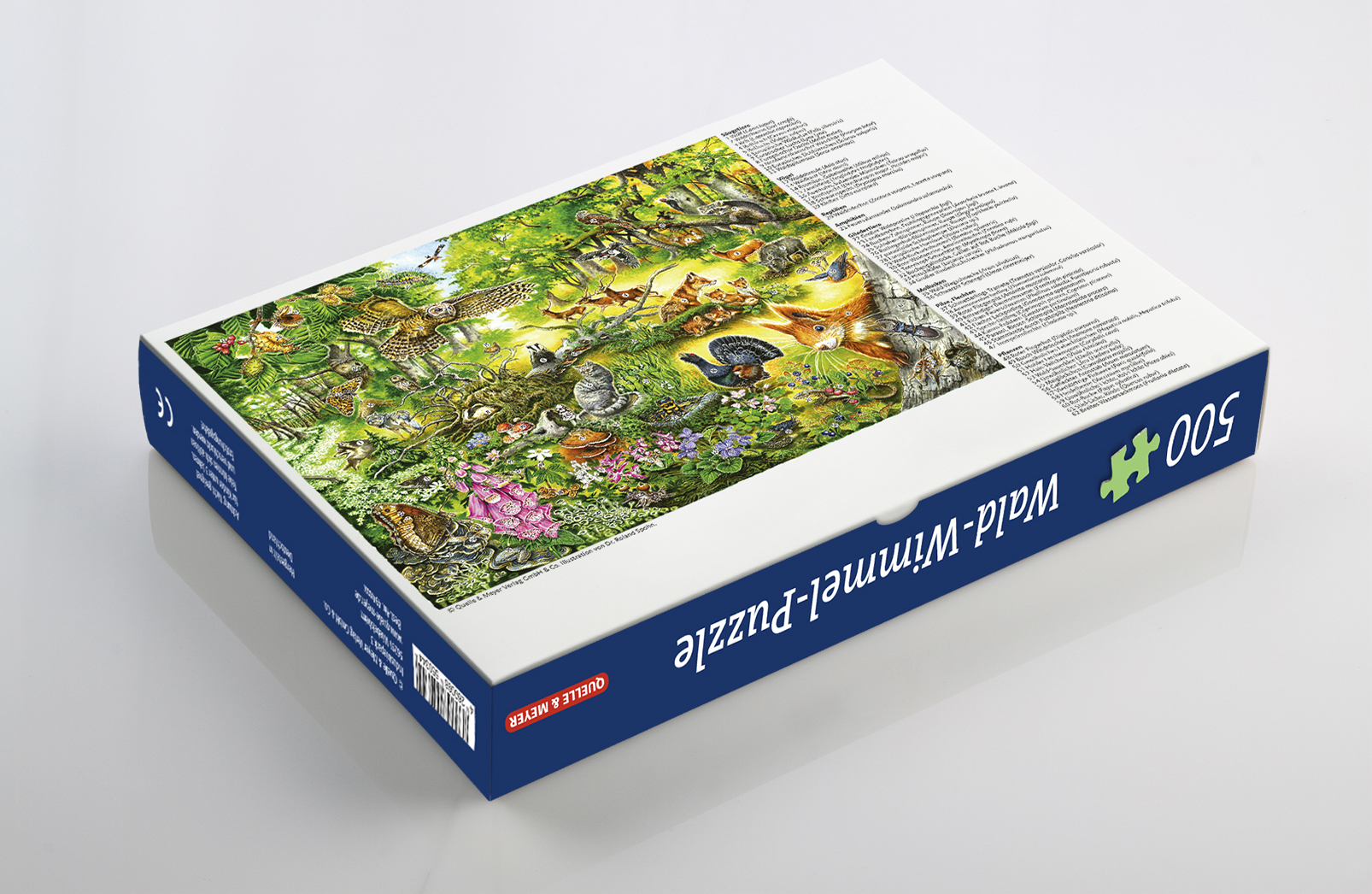 Rückseitencover Wald-Wimmel-Puzzle
