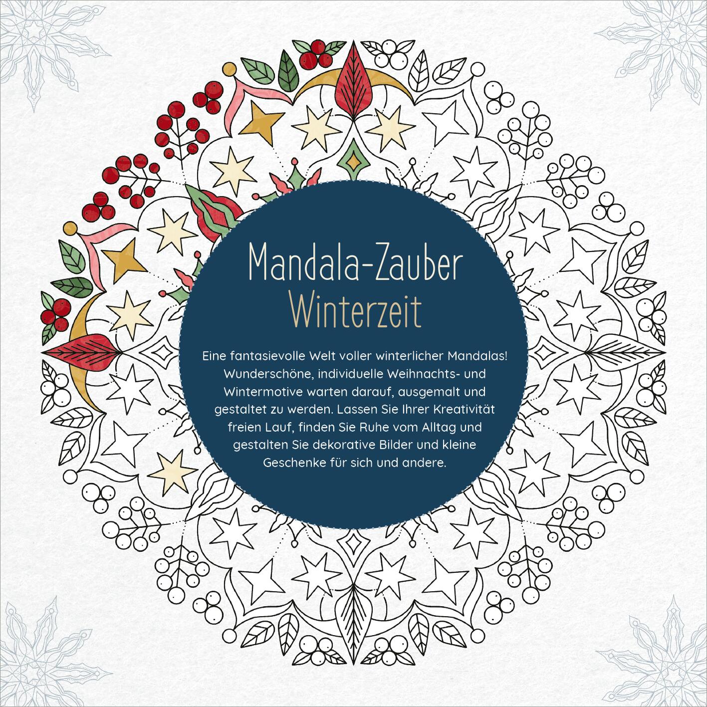 Rückseitencover Mandala-Zauber – Winterzeit