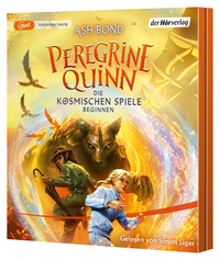 Vorderes Coverbild Peregrine Quinn – Die Kosmischen Spiele beginnen