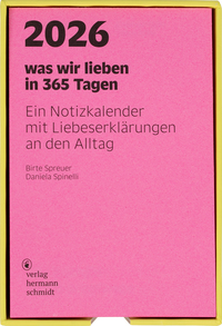 Vorderes Coverbild was wir lieben: in 365 Tagen
