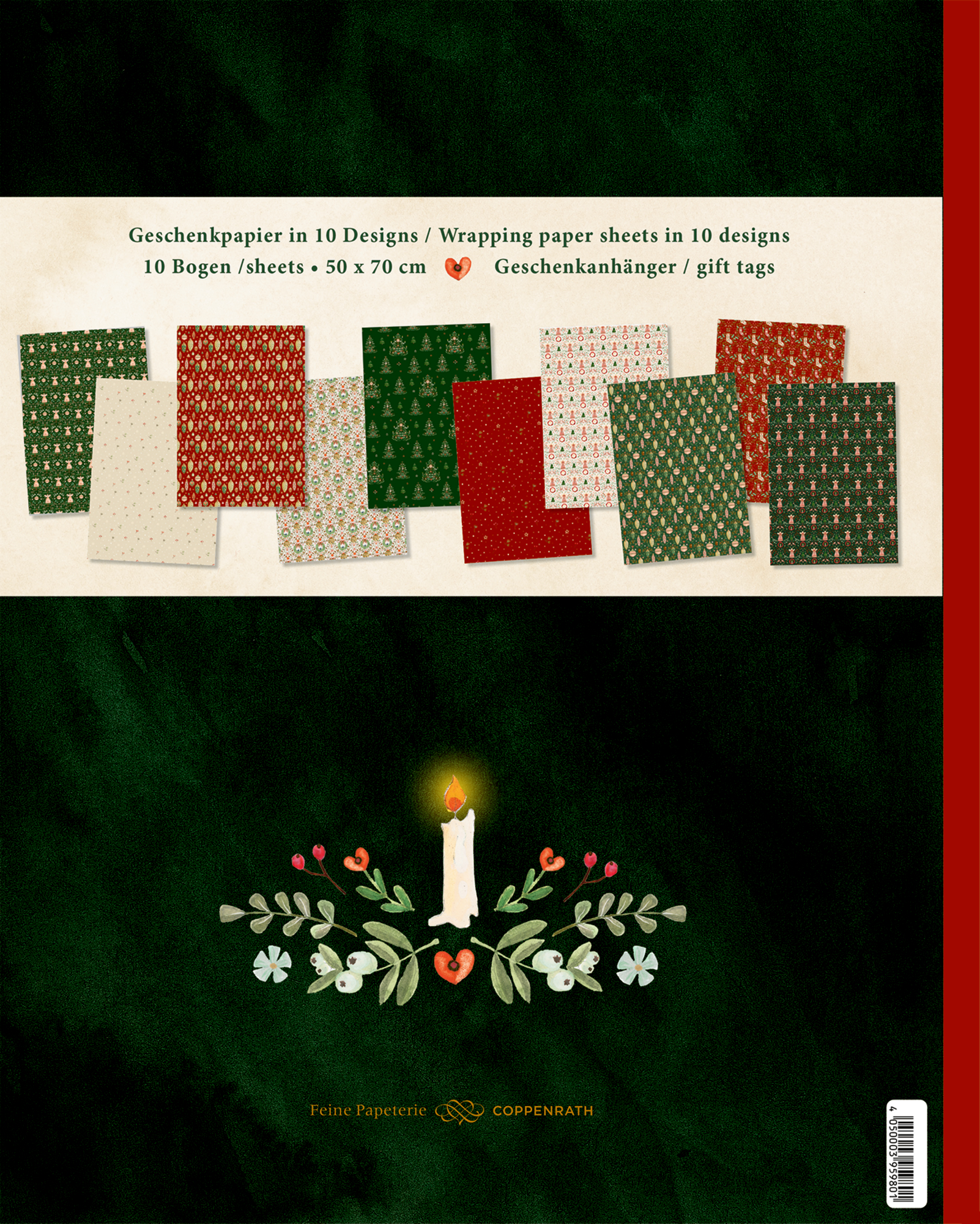 Rückseitencover Geschenkpapier-Buch – Schöner Schenken