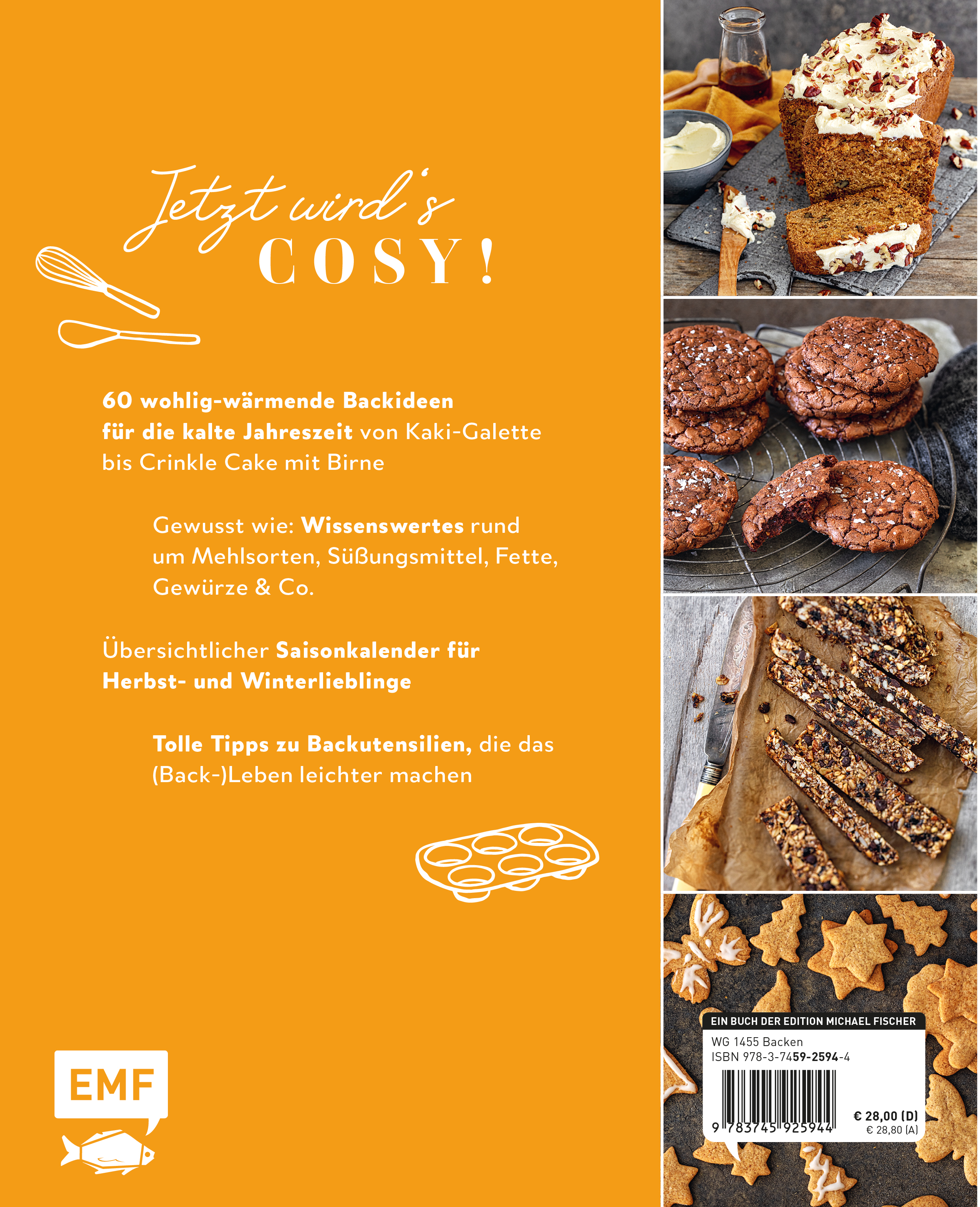 Rückseitencover Cosy Kitchen – Backen