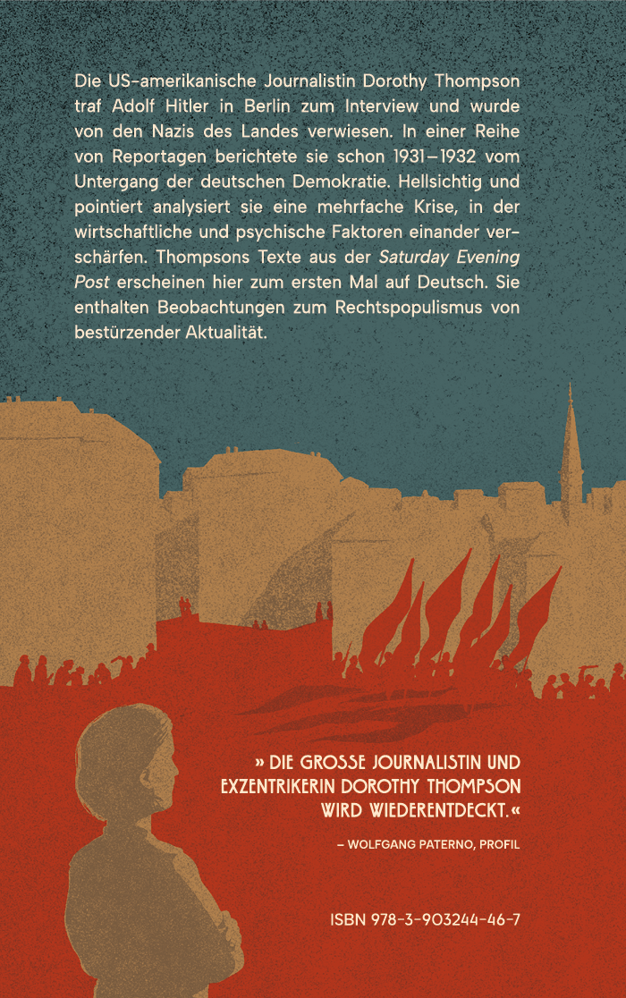 Rückseitencover Das Ende der Demokratie