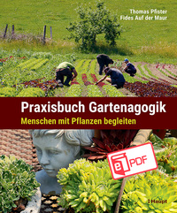 Vorderes Coverbild Praxisbuch Gartenagogik
