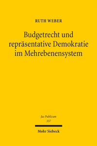 Vorderes Coverbild Budgetrecht und repräsentative Demokratie im Mehrebenensystem