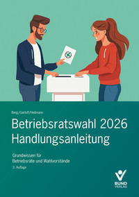 Vorderes Coverbild Betriebsratswahl 2026 - Handlungsanleitung