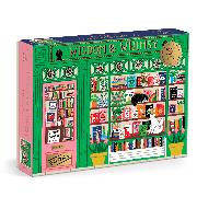 Vorderes Coverbild Wisdom & Whimsy Bookshop 1000 Piece Foil Puzzle