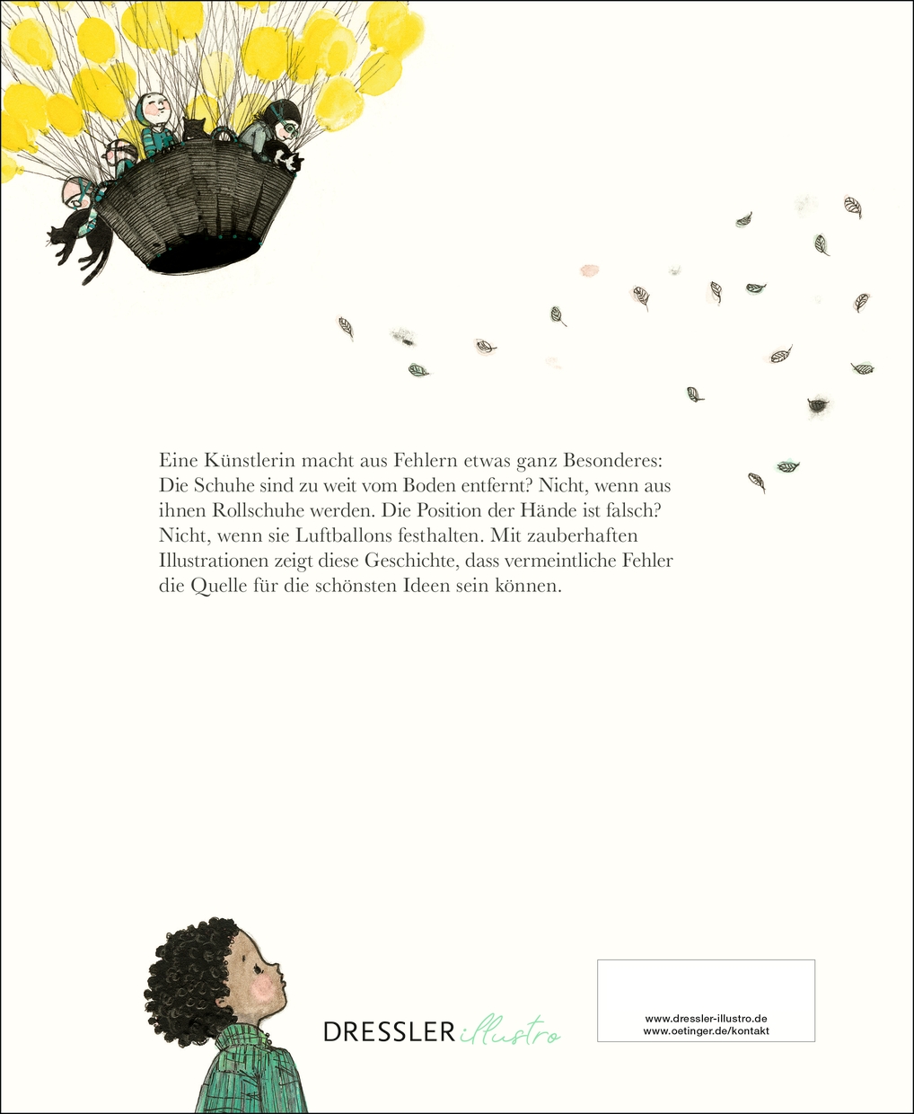 Rückseitencover Die Kunst, Fehler zu machen