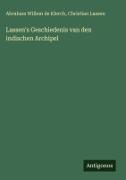 Vorderes Coverbild Lassen's Geschiedenis van den indischen Archipel