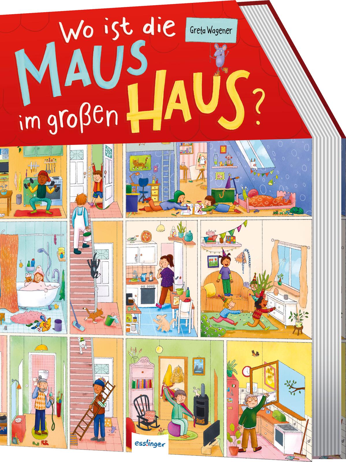 Gesamtes Coverbild Wo ist die Maus im großen Haus?