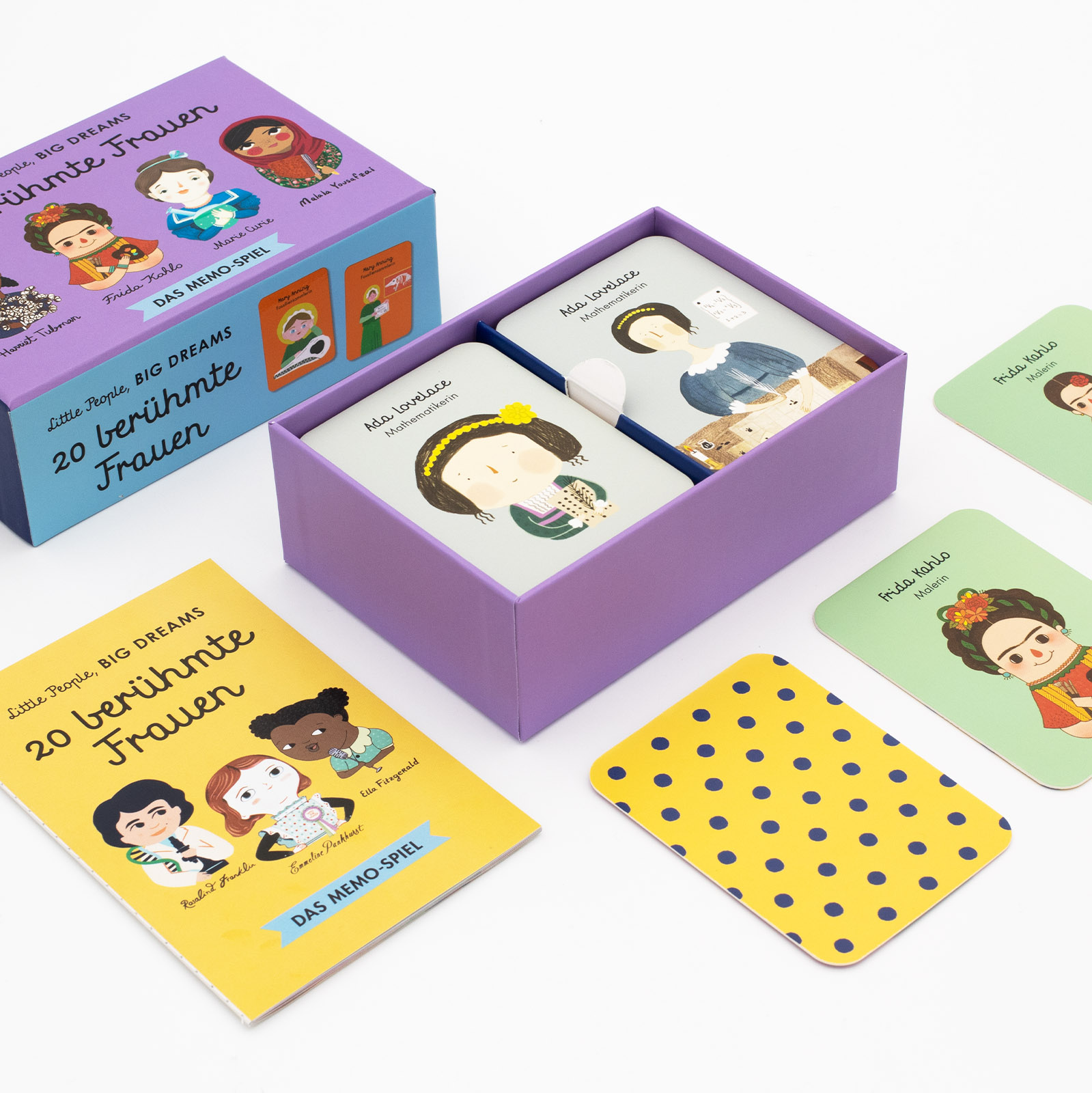 Gesamtes Coverbild Little People, Big Dreams – Das Memo-Spiel