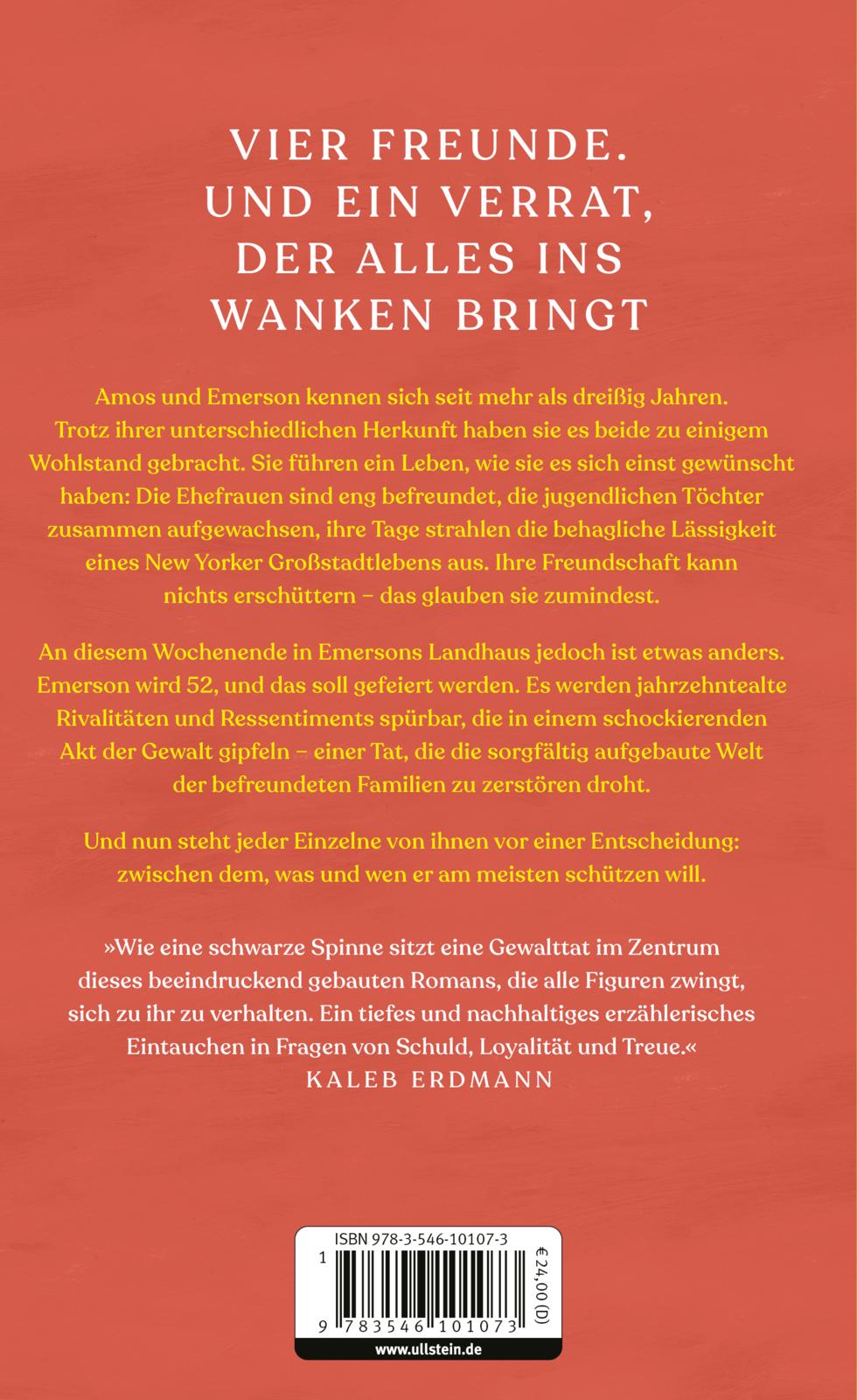 Rückseitencover Unter Freunden