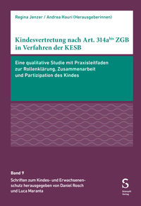 Vorderes Coverbild Kindesvertretung nach Art. 314abis ZGB in Verfahren der KESB