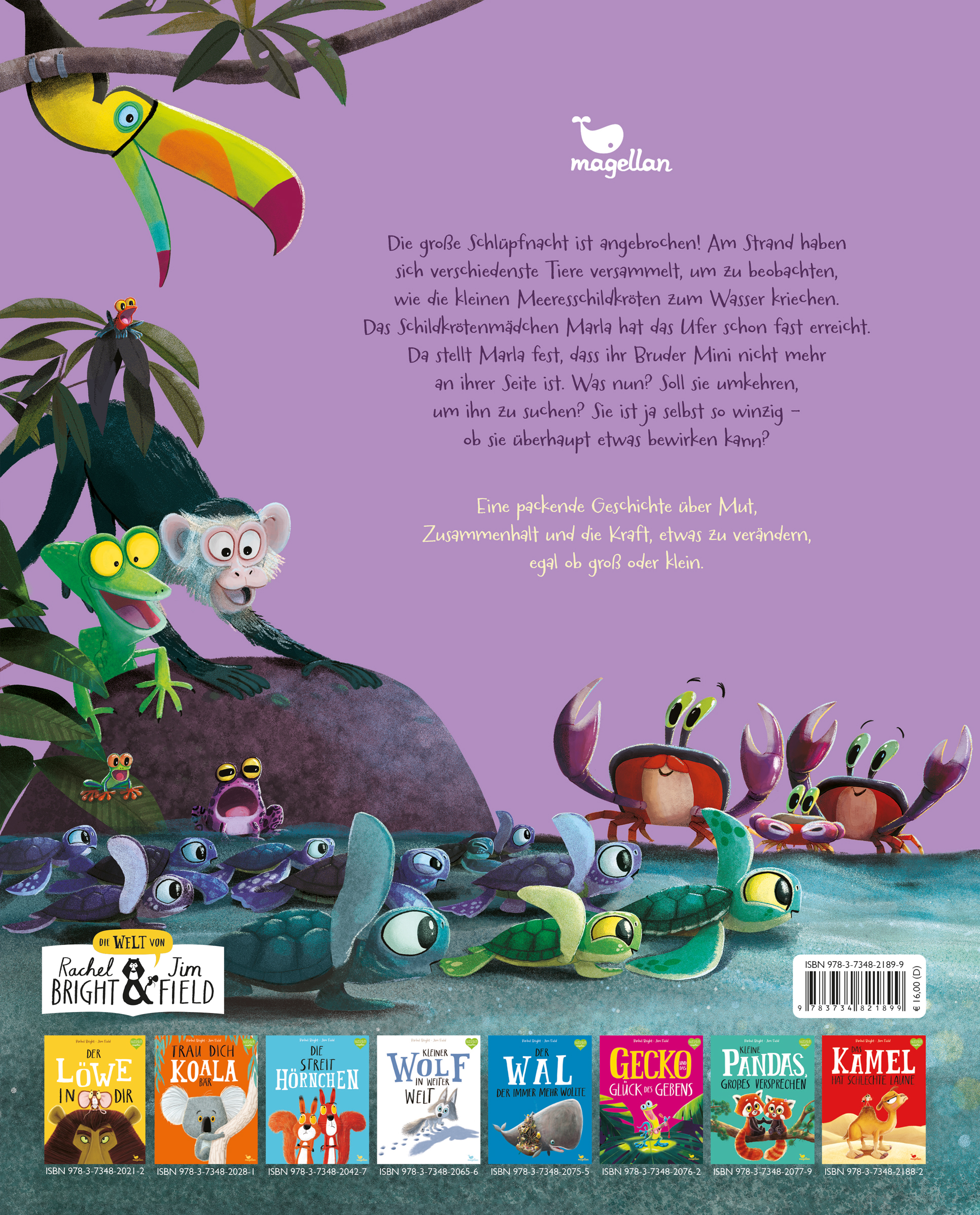 Rückseitencover Geh deinen Weg, Schildkröte