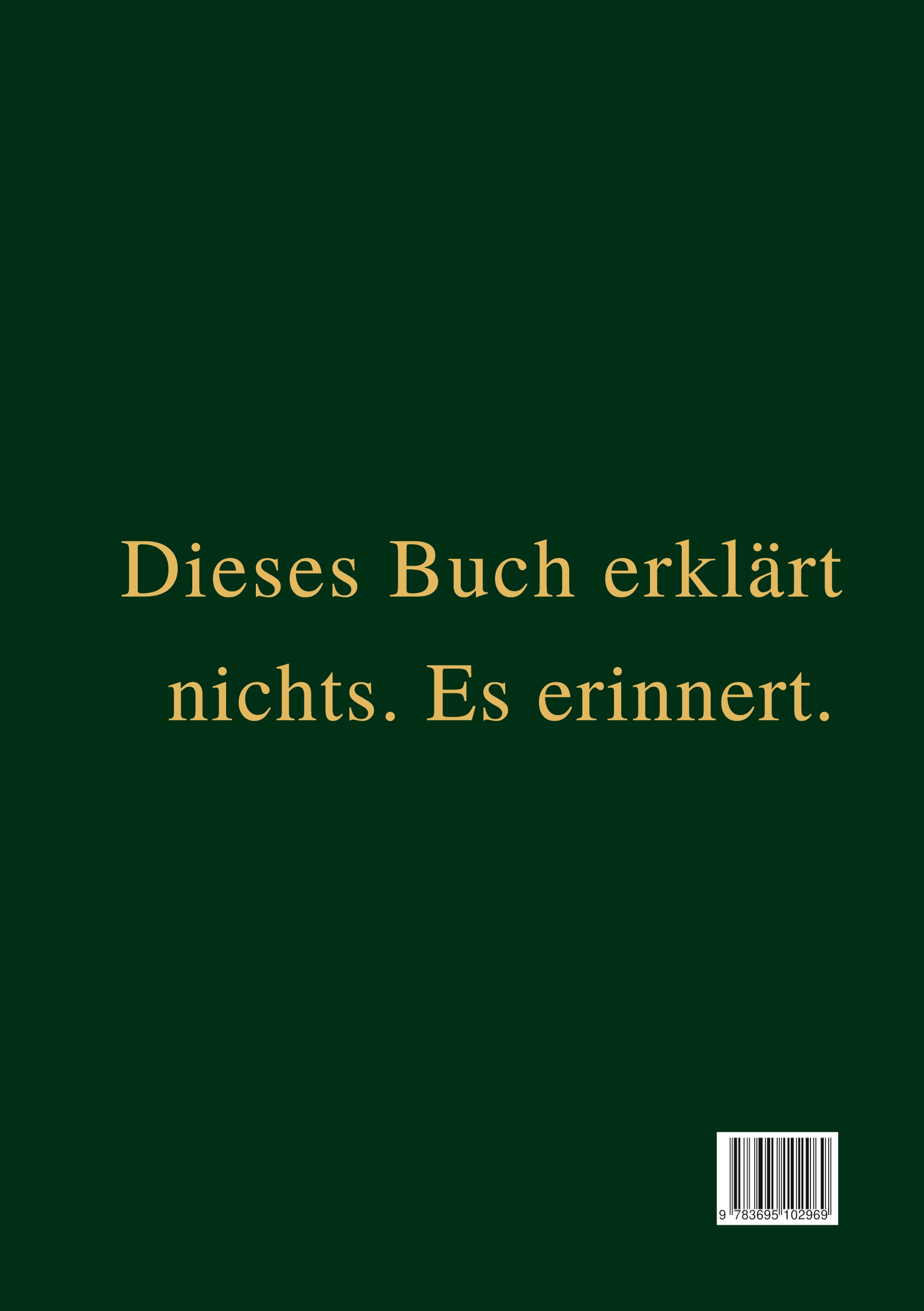 Rückseitencover Was bleibt