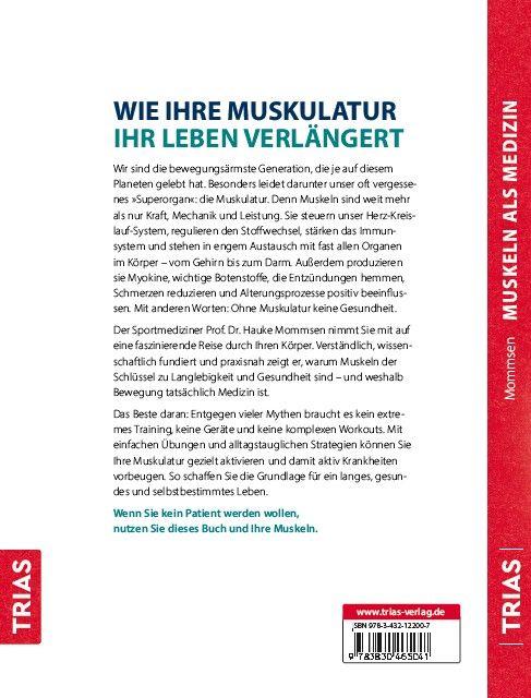Rückseitencover Muskeln als Medizin