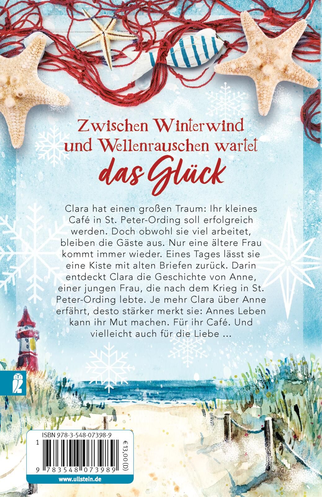 Rückseitencover Winterträume im Café Nordstern