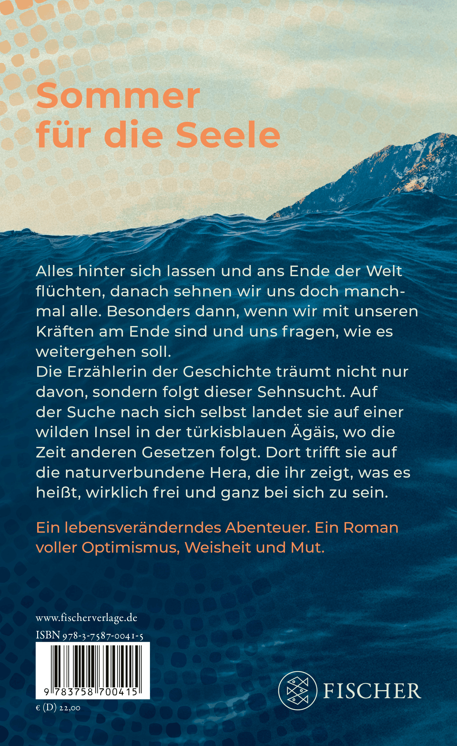 Rückseitencover Über der Brandung