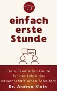 Vorderes Coverbild einfach erste stunde