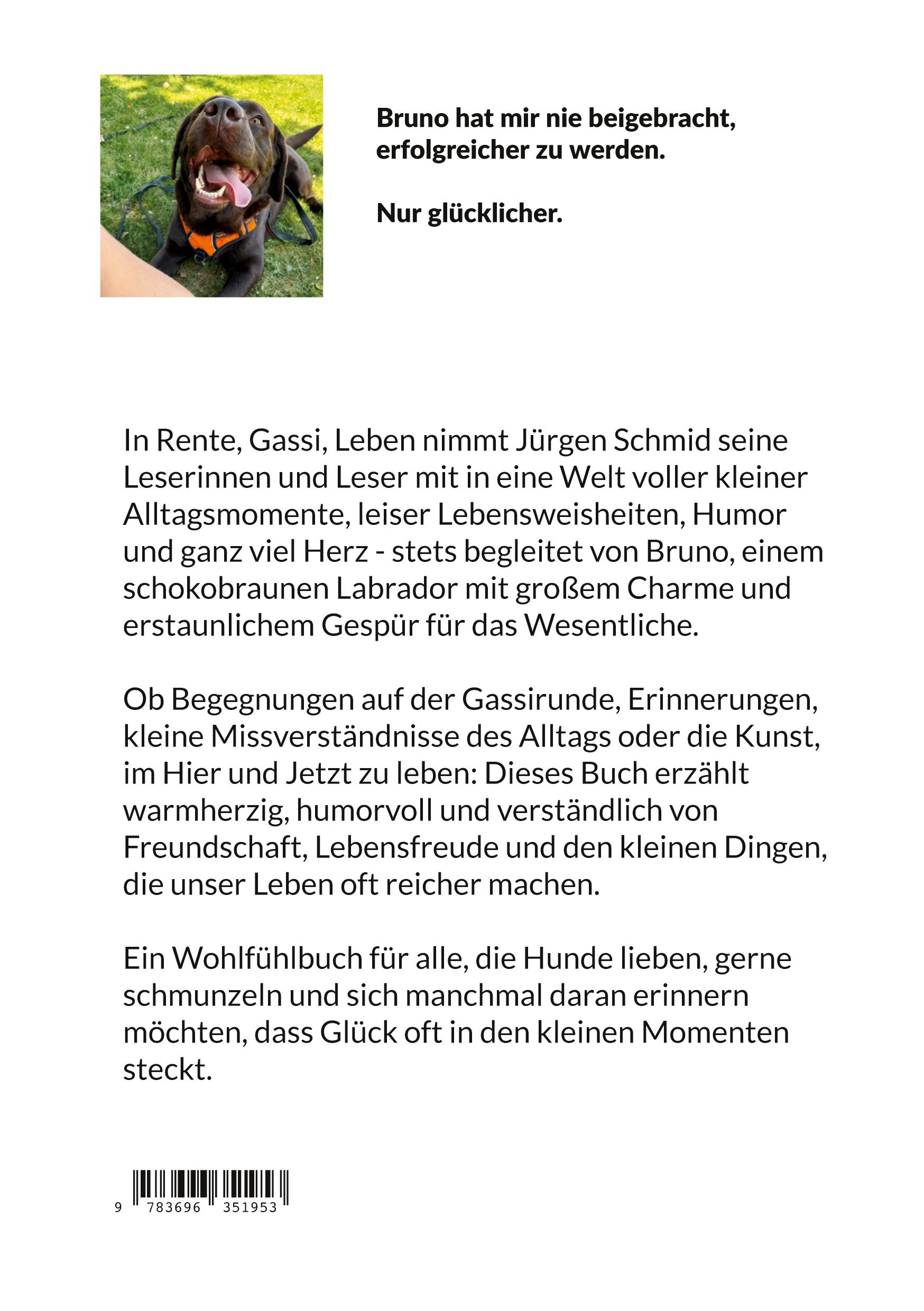 Rückseitencover Rente, Gassi, Leben