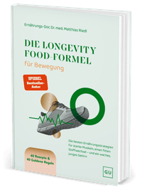 Vorderes Coverbild Die Longevity-Food-Formel Bewegung