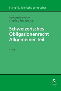 Vorderes Coverbild Schweizerisches Obligationenrecht Allgemeiner Teil