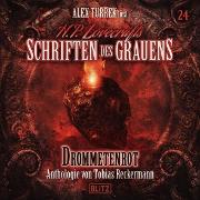Vorderes Coverbild H. P. Lovecrafts Schriften des Grauens - Folge 24: Drommetenrot