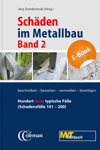 Vorderes Coverbild Schäden im Metallbau - Band 2 - E-Book (PDF)