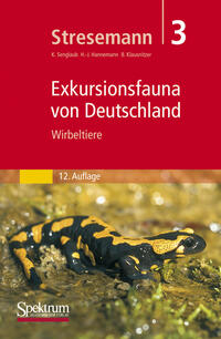 Vorderes Coverbild Stresemann - Exkursionsfauna von Deutschland. Band 3: Wirbeltiere
