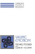 Vorderes Coverbild Valuing Emotions