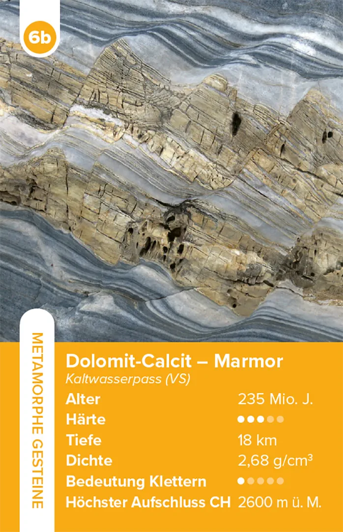 Beispielinhalt (Bild) Gesteine – das Quartett-Spiel