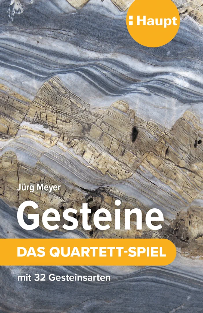 Vorderes Coverbild Gesteine – das Quartett-Spiel