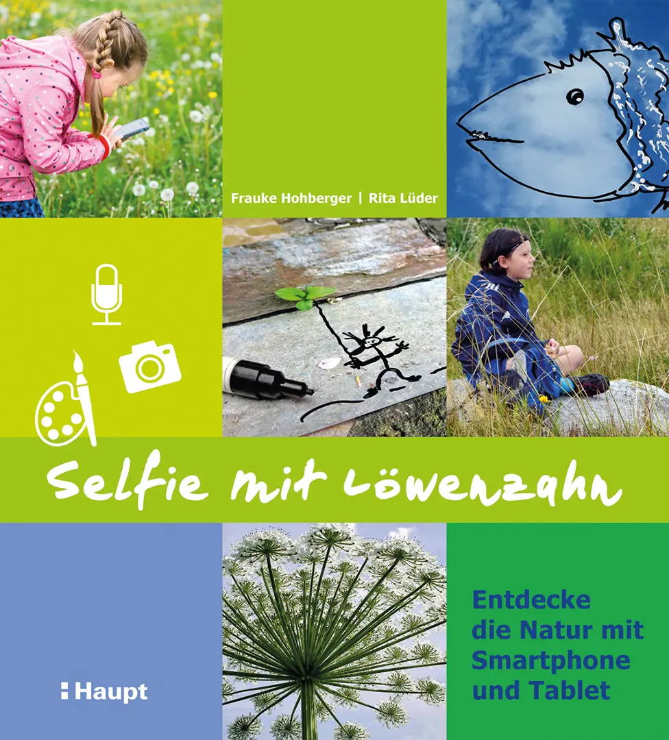 Vorderes Coverbild Selfie mit Löwenzahn