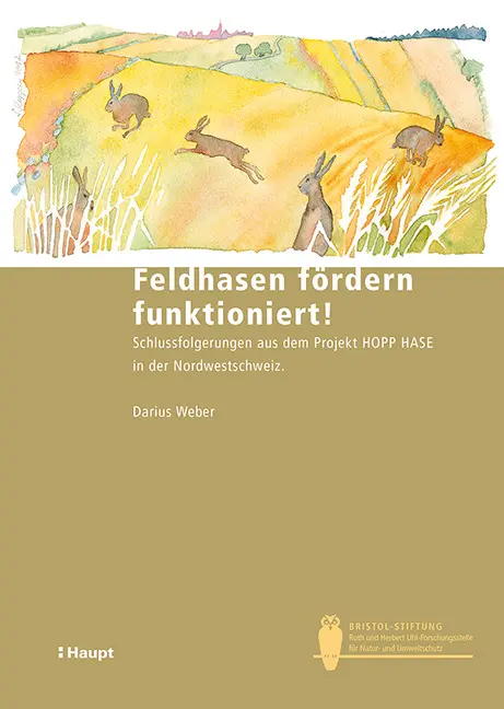 Vorderes Coverbild Feldhasen fördern funktioniert!