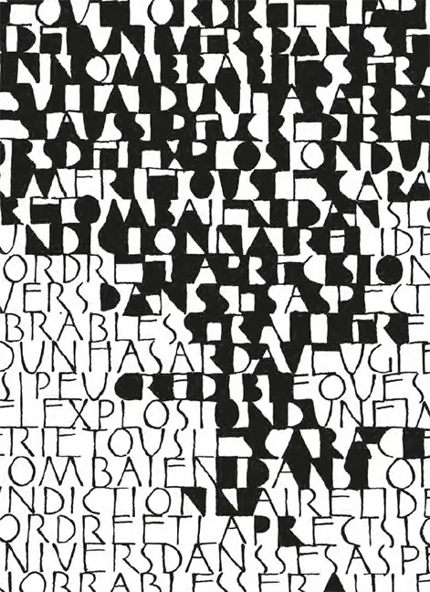 Beispielinhalt (Bild) Schriftspiele - Das Postkartenbuch