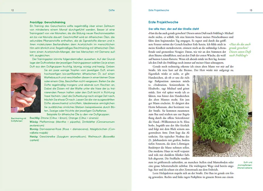 Beispielinhalt (Bild) Gartengestaltung für Menschen mit Demenz