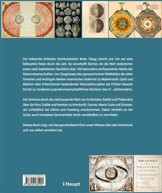 Rückseitencover Bücher, die die Welt veränderten