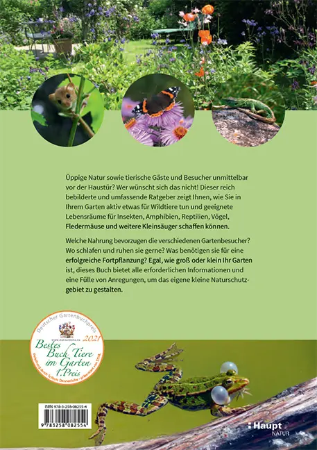 Rückseitencover Tiere in meinem Garten