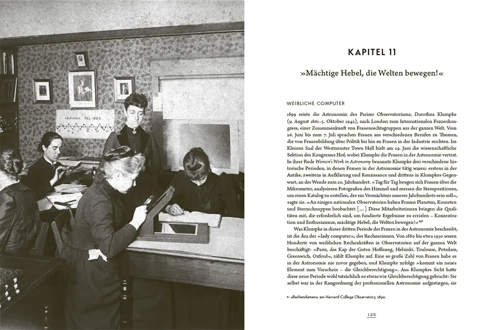 Beispielinhalt (Bild) Frauen, die die Wissenschaft veränderten