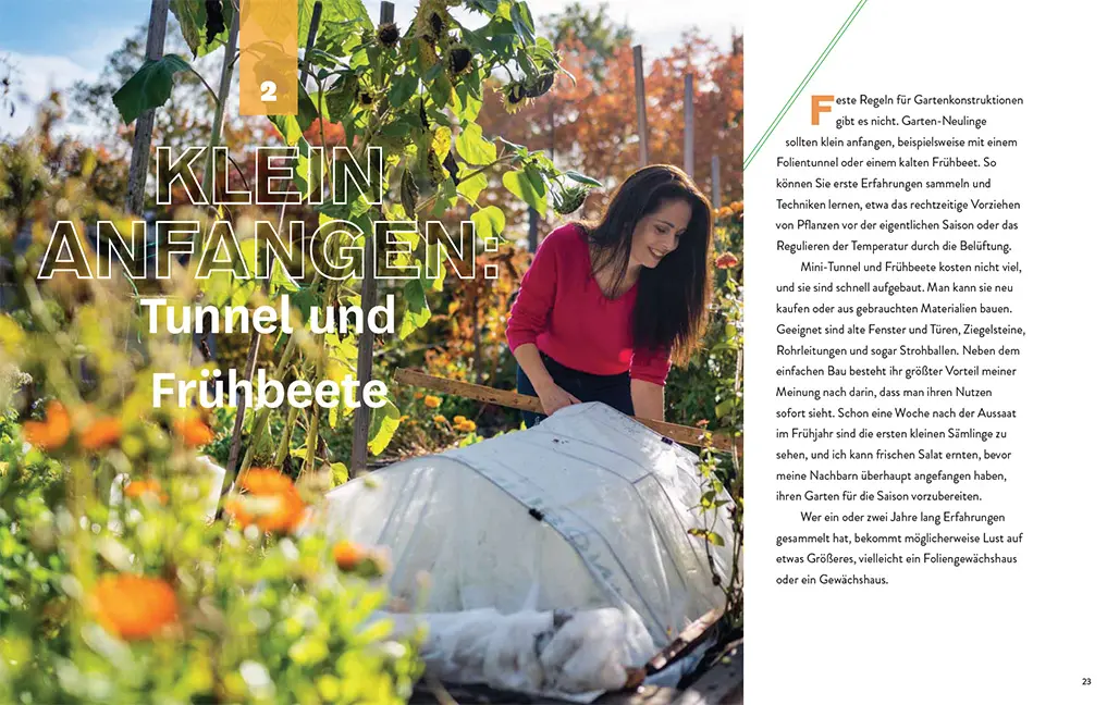 Beispielinhalt (Bild) Undercover Gärtnern