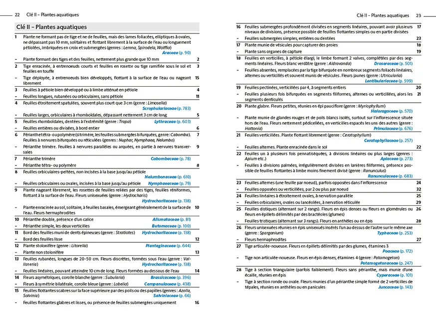 Beispielinhalt (Bild) Flora Helvetica - Flore d'excursion