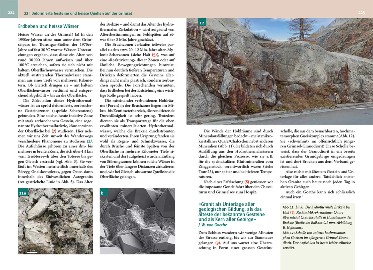 Beispielinhalt (Bild) Geologische Spurensuche